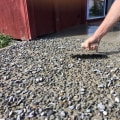 What is concrete with pebbles called?