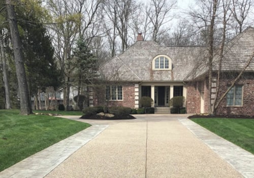 What is aggregate concrete driveway?
