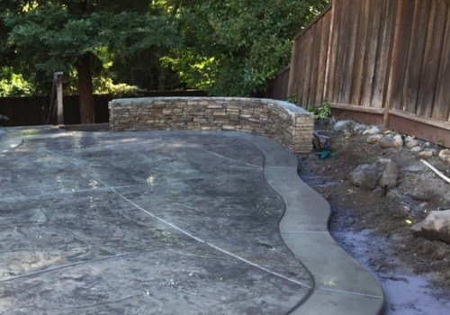 Does stamped concrete last as long as regular concrete?